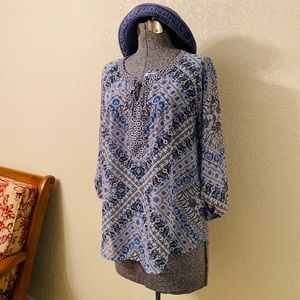 Delicate Blue Blouse